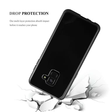 Samsung Galaxy A8 2018 deksel ultra slim (svart)