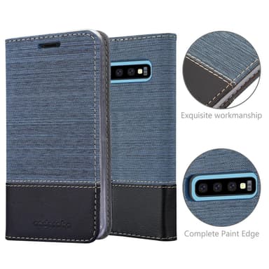 Samsung Galaxy S10 5G lommebokdeksel etui (blå)