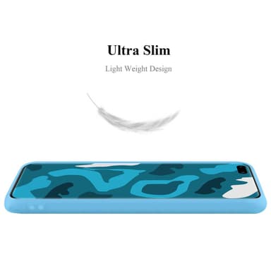 Deksel Huawei P40 PRO / P40 PRO+ Silikon cover (blå)