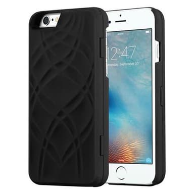 iPhone 6 PLUS / 6S PLUS Hardt Deksel Cover (svart)