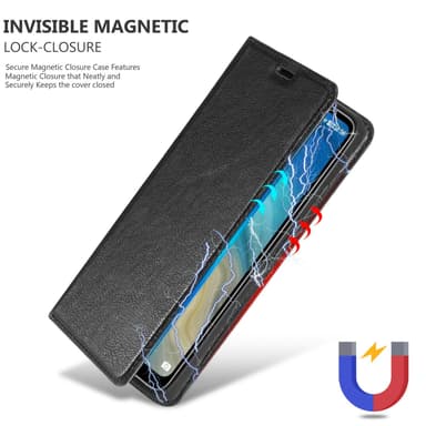 Oukitel C22 lommebokdeksel case (svart)