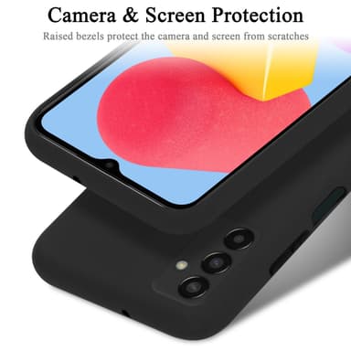 Samsung Galaxy M13 4G silikondeksel case (svart)