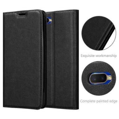 Oppo R17 NEO lommebokdeksel case (svart)
