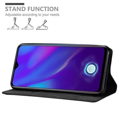 Oppo R17 NEO lommebokdeksel case (svart)
