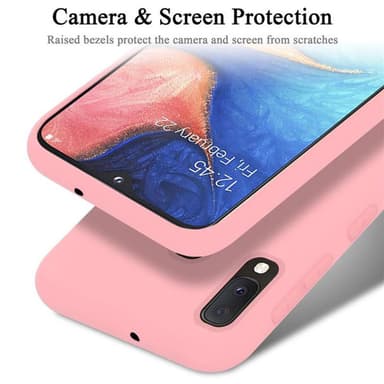 Samsung Galaxy A10e / A20e silikondeksel case (rosa)