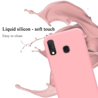 Samsung Galaxy A10e / A20e silikondeksel case (rosa)