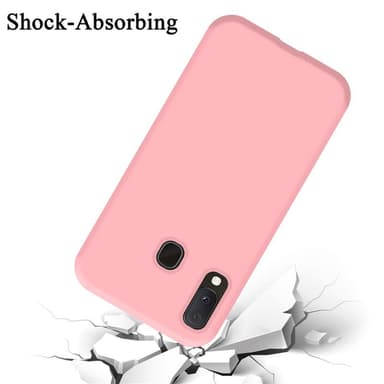 Samsung Galaxy A10e / A20e silikondeksel case (rosa)