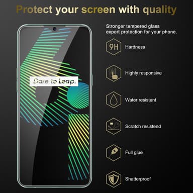 Realme 5 / 5i / 6i / C3 Skjermbeskytter Skärmskydd