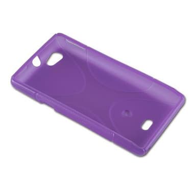 Sony Xperia MIRO Deksel Case Cover (lilla)