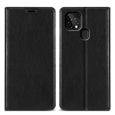 Oukitel C22 lommebokdeksel case (svart)