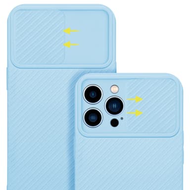 Deksel iPhone 13 PRO MAX cover (blå)