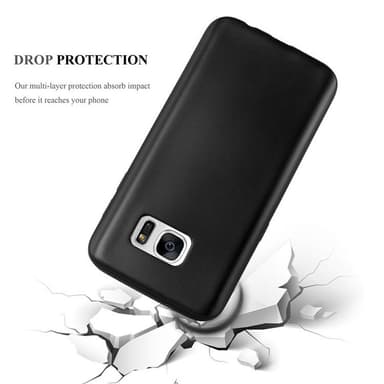 Deksel Samsung Galaxy S7 Case Cover (svart)