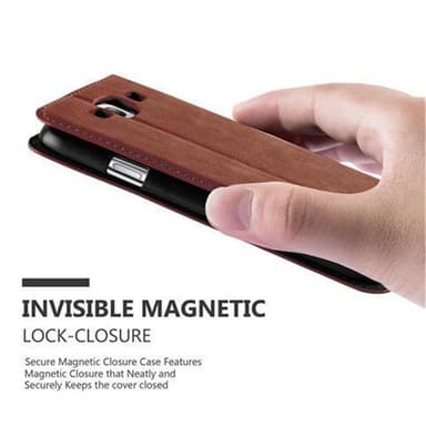 Samsung Galaxy S3 / S3 NEO lommebokdeksel case (brun)