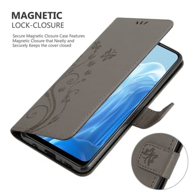 Oppo FIND X5 LITE / Reno7 5G lommebokdeksel Blomster