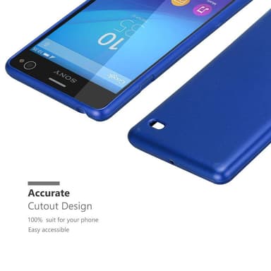Deksel Sony Xperia C4 Case Cover (blå)
