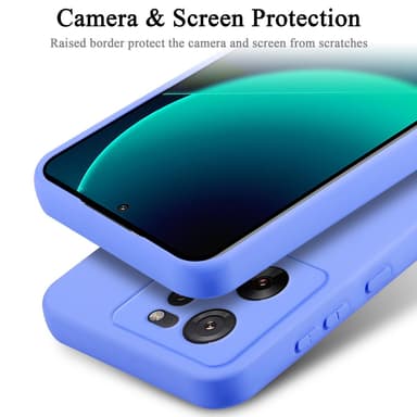 Xiaomi 13T / 13T Pro silikondeksel case (Lilla)
