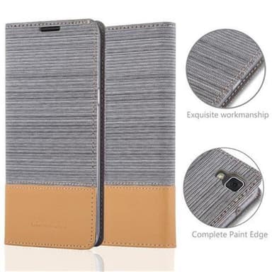 LG X POWER lommebokdeksel etui (grå)