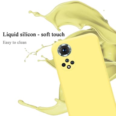 Honor 50 / Huawei NOVA 9 silikondeksel case (Gul)