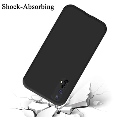 Realme 7 4G silikondeksel case (Svart)