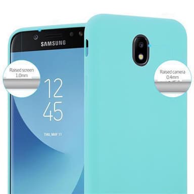 Deksel Samsung Galaxy J3 2017 Silikon cover (blå)