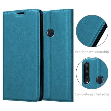 Huawei Y6P lommebokdeksel case (turkis)
