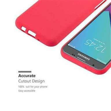 Deksel Samsung Galaxy J3 2017 US Version case (rød)