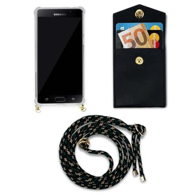 Samsung Galaxy A5 2016 Deksel med Halskjede (brun)