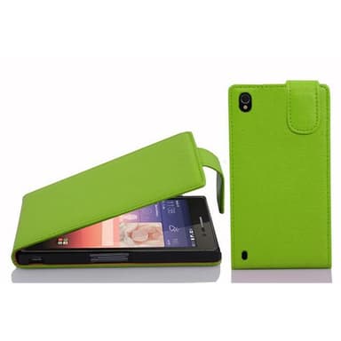 Huawei ASCEND P7 Deksel Cover Etui (grønn)
