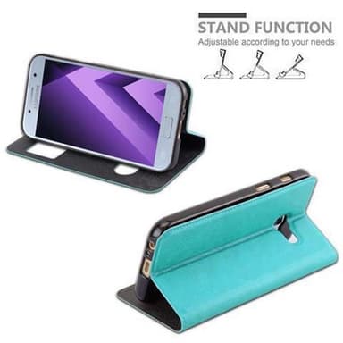 Samsung Galaxy A5 2017 lommebokdeksel cover (turkis)