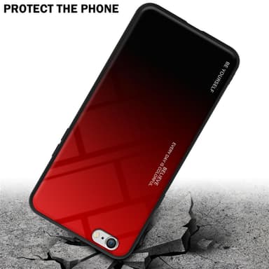 Deksel iPhone 6 / 6S Case Cover (svart)
