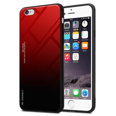 Deksel iPhone 6 / 6S Case Cover (svart)