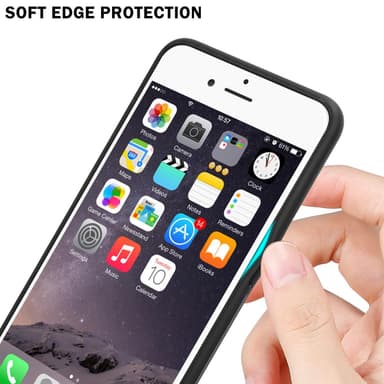 Deksel iPhone 6 / 6S Case Cover (svart)