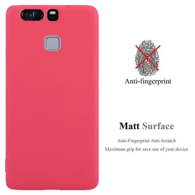 Deksel Huawei P9 Silikon cover (rød)