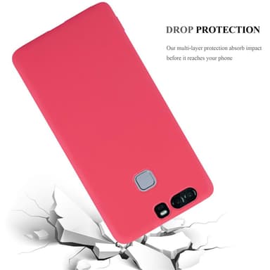 Deksel Huawei P9 Silikon cover (rød)