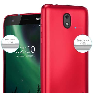 Deksel Nokia 2 2017 Case Cover (rød)