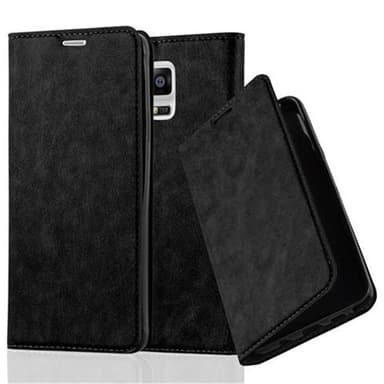 Samsung Galaxy NOTE 4 lommebokdeksel case (svart)