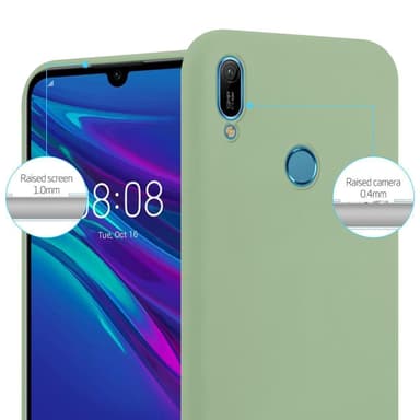 Deksel Huawei Y6 2019 Silikon cover (grønn)