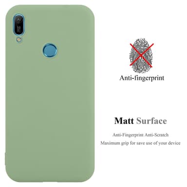 Deksel Huawei Y6 2019 Silikon cover (grønn)