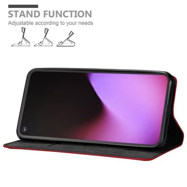 Google PIXEL 5 lommebokdeksel case (rød)