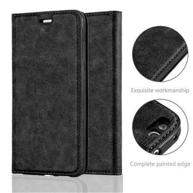 Huawei P10 LITE lommebokdeksel case (svart)