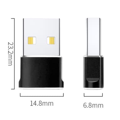 USB-adapter Konverterer fra USB C til USB-adapter