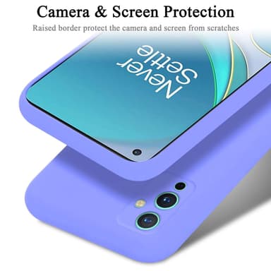 OnePlus 9 silikondeksel case (Lilla)