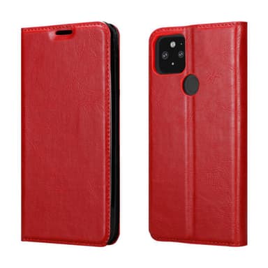 Google PIXEL 5 lommebokdeksel case (rød)