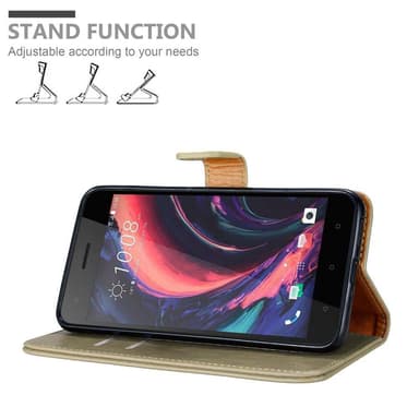 HTC Desire 10 PRO lommebokdeksel etui (brun)