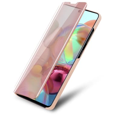 Samsung Galaxy A71 4G lommebokdeksel etui (rosa)