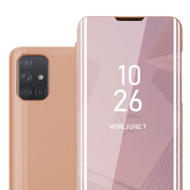 Samsung Galaxy A71 4G lommebokdeksel etui (rosa)