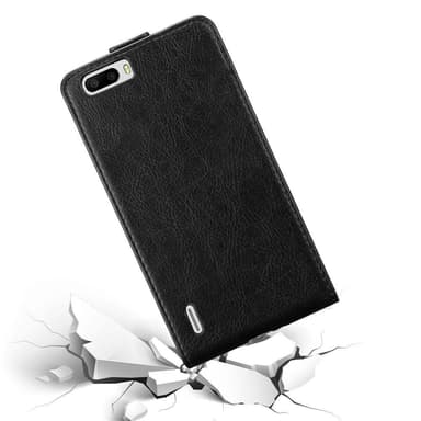 Honor 6 PLUS deksel flip cover (svart)