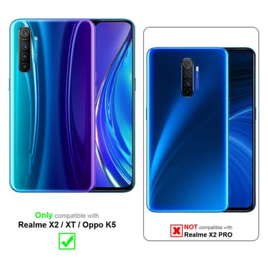 Realme X2 / XT / Oppo K5 3x Skjermbeskytter Skärmskydd