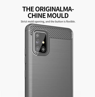 Deksel Samsung Galaxy A51 4G / M40s ultra slim (grå)