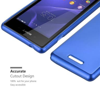 Deksel Sony Xperia E3 Case Cover (blå)